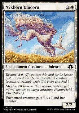 Nyxborn Unicorn - Modern Horizons 3 (Common) [MH3-37] - JotaCards - Tu Tienda de TCG