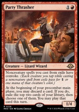 Party Thrasher - Modern Horizons 3 (Rare) [MH3-129] - JotaCards - Tu Tienda de TCG