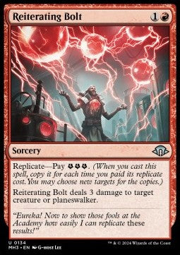 Reiterating Bolt - Modern Horizons 3 (Uncommon) [MH3-134] - JotaCards - Tu Tienda de TCG
