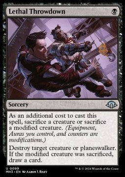 Lethal Throwdown - Modern Horizons 3 (Uncommon) [MH3-99] - JotaCards - Tu Tienda de TCG