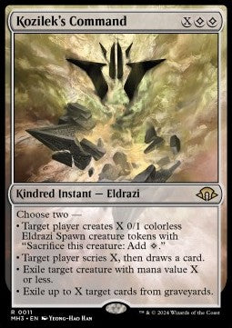 Kozilek's Command - Modern Horizons 3 (Rare) [MH3-11] - JotaCards - Tu Tienda de TCG
