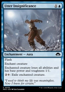 Utter Insignificance - Modern Horizons 3 (Common) [MH3-78] - JotaCards - Tu Tienda de TCG