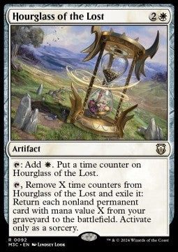Hourglass of the Lost - Commander: Modern Horizons 3 (Rare) [M3C-92] - JotaCards - Tu Tienda de TCG