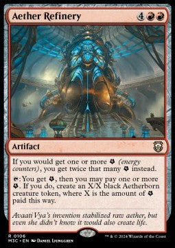 Aether Refinery - Commander: Modern Horizons 3 (Rare) [M3C-106] - JotaCards - Tu Tienda de TCG