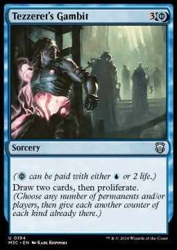 Tezzeret's Gambit - Commander: Modern Horizons 3 (Uncommon) [M3C-194] - JotaCards - Tu Tienda de TCG
