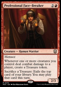 Professional Face-Breaker - Commander: Modern Horizons 3 (Rare) [M3C-216] - JotaCards - Tu Tienda de TCG