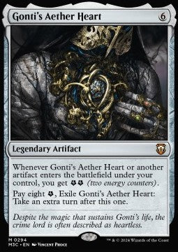 Gonti's Aether Heart - Commander: Modern Horizons 3 (Mythic) [M3C-294] - JotaCards - Tu Tienda de TCG