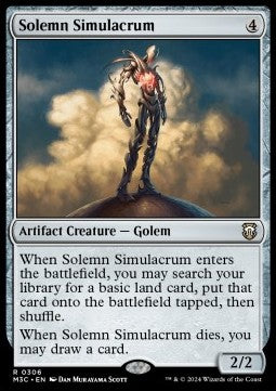Solemn Simulacrum - Commander: Modern Horizons 3 (Rare) [M3C-306] - JotaCards - Tu Tienda de TCG