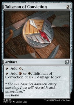 Talisman of Conviction - Commander: Modern Horizons 3 (Uncommon) [M3C-307] - JotaCards - Tu Tienda de TCG