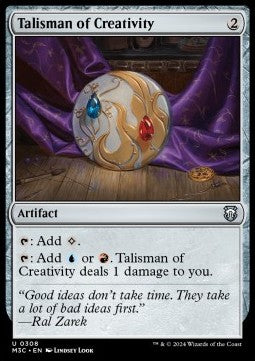 Talisman of Creativity - Commander: Modern Horizons 3 (Uncommon) [M3C-308] - JotaCards - Tu Tienda de TCG