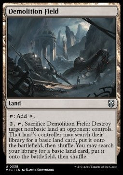 Demolition Field - Commander: Modern Horizons 3 (Uncommon) [M3C-335] - JotaCards - Tu Tienda de TCG