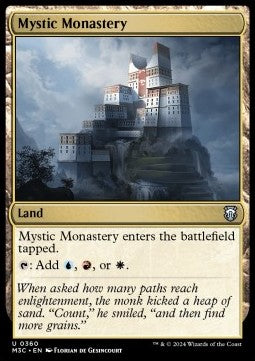 Mystic Monastery - Commander: Modern Horizons 3 (Uncommon) [M3C-360] - JotaCards - Tu Tienda de TCG