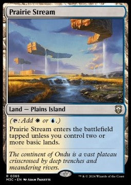 Prairie Stream - Commander: Modern Horizons 3 (Rare) [M3C-365] - JotaCards - Tu Tienda de TCG