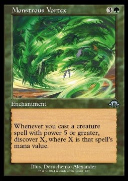 Monstrous Vortex - Modern Horizons 3: Extras (Uncommon) [XMH3-427] - JotaCards - Tu Tienda de TCG