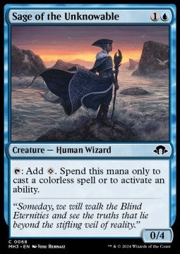 Sage of the Unknowable - Modern Horizons 3 (Common) [MH3-68] - JotaCards - Tu Tienda de TCG