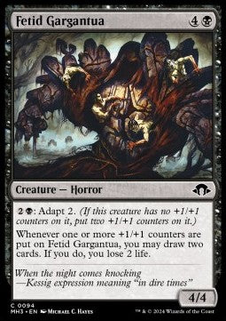 Fetid Gargantua - Modern Horizons 3 (Common) [MH3-94] - JotaCards - Tu Tienda de TCG