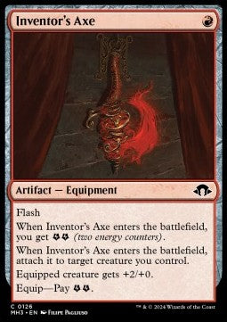 Inventor's Axe - Modern Horizons 3 (Common) [MH3-126] - JotaCards - Tu Tienda de TCG