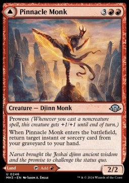 Pinnacle Monk // Mystic Peak - Modern Horizons 3 (Uncommon) [MH3-246] - JotaCards - Tu Tienda de TCG