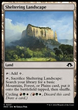 Sheltering Landscape - Modern Horizons 3 (Common) [MH3-227] - JotaCards - Tu Tienda de TCG