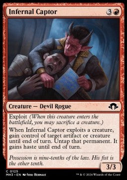 Infernal Captor - Modern Horizons 3 (Common) [MH3-125] - JotaCards - Tu Tienda de TCG