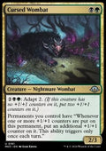 Cursed Wombat - Modern Horizons 3 (Uncommon) [MH3-181] - JotaCards - Tu Tienda de TCG