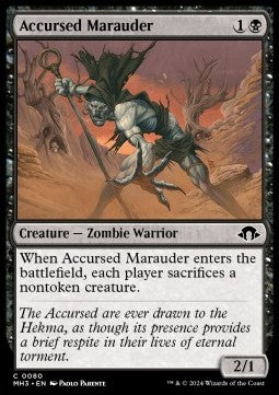 Accursed Marauder - Modern Horizons 3 (Common) [MH3-80] - JotaCards - Tu Tienda de TCG