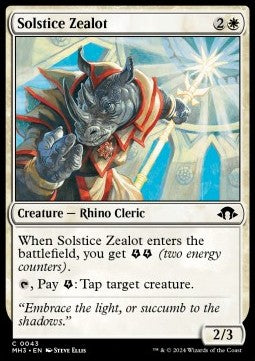 Solstice Zealot - Modern Horizons 3 (Common) [MH3-43] - JotaCards - Tu Tienda de TCG