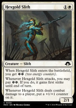 Hexgold Slith - Modern Horizons 3 (Common) [MH3-30] - JotaCards - Tu Tienda de TCG