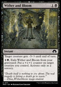 Wither and Bloom - Modern Horizons 3 (Common) [MH3-111] - JotaCards - Tu Tienda de TCG