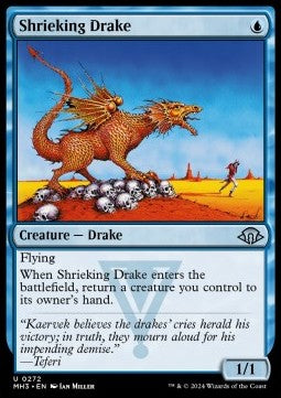 Shrieking Drake - Modern Horizons 3 (Uncommon) [MH3-272] - JotaCards - Tu Tienda de TCG