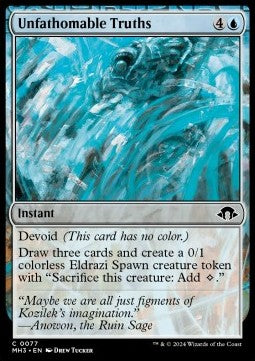 Unfathomable Truths - Modern Horizons 3 (Common) [MH3-77] - JotaCards - Tu Tienda de TCG