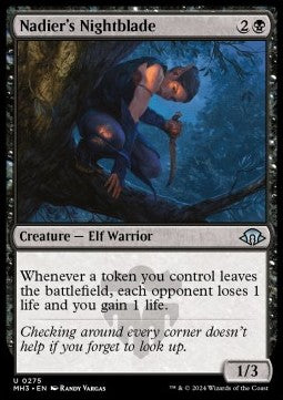 Nadier's Nightblade - Modern Horizons 3 (Uncommon) [MH3-275] - JotaCards - Tu Tienda de TCG