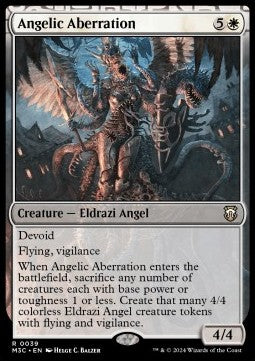 Angelic Aberration - Commander: Modern Horizons 3 (Rare) [M3C-39] - JotaCards - Tu Tienda de TCG
