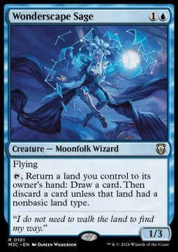 Wonderscape Sage - Commander: Modern Horizons 3 (Rare) [M3C-101] - JotaCards - Tu Tienda de TCG