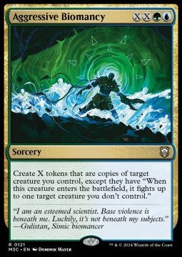 Aggressive Biomancy - Commander: Modern Horizons 3 (Rare) [M3C-121] - JotaCards - Tu Tienda de TCG