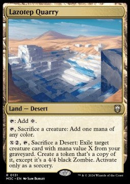 Lazotep Quarry - Commander: Modern Horizons 3 (Rare) [M3C-131] - JotaCards - Tu Tienda de TCG