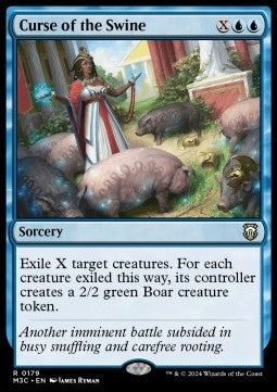 Curse of the Swine - Commander: Modern Horizons 3 (Rare) [M3C-179] - JotaCards - Tu Tienda de TCG