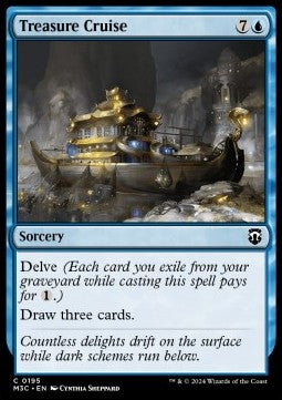 Treasure Cruise - Commander: Modern Horizons 3 (Common) [M3C-195] - JotaCards - Tu Tienda de TCG
