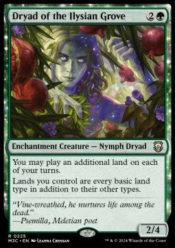 Dryad of the Ilysian Grove - Commander: Modern Horizons 3 (Rare) [M3C-225] - JotaCards - Tu Tienda de TCG