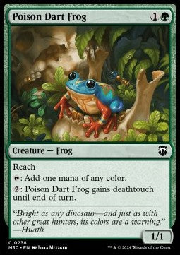 Poison Dart Frog - Commander: Modern Horizons 3 (Common) [M3C-238] - JotaCards - Tu Tienda de TCG