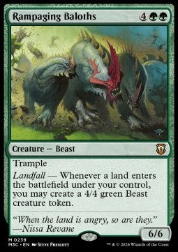 Rampaging Baloths - Commander: Modern Horizons 3 (Mythic) [M3C-239] - JotaCards - Tu Tienda de TCG