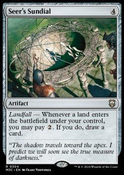 Seer's Sundial - Commander: Modern Horizons 3 (Rare) [M3C-304] - JotaCards - Tu Tienda de TCG