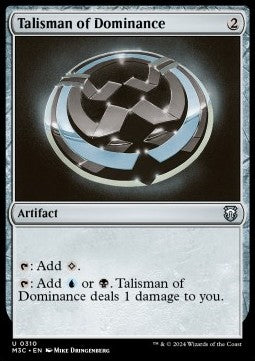 Talisman of Dominance - Commander: Modern Horizons 3 (Uncommon) [M3C-310] - JotaCards - Tu Tienda de TCG