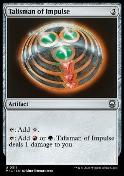 Talisman of Impulse - Commander: Modern Horizons 3 (Uncommon) [M3C-311] - JotaCards - Tu Tienda de TCG