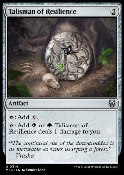 Talisman of Resilience - Commander: Modern Horizons 3 (Uncommon) [M3C-314] - JotaCards - Tu Tienda de TCG