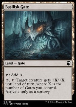 Basilisk Gate - Commander: Modern Horizons 3 (Common) [M3C-320] - JotaCards - Tu Tienda de TCG