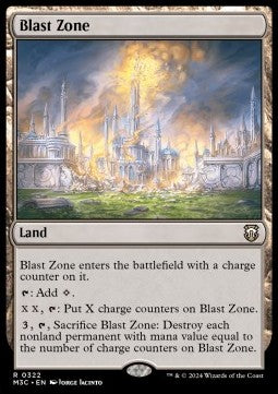 Blast Zone - Commander: Modern Horizons 3 (Rare) [M3C-322] - JotaCards - Tu Tienda de TCG