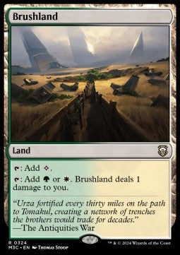 Brushland - Commander: Modern Horizons 3 (Rare) [M3C-324] - JotaCards - Tu Tienda de TCG