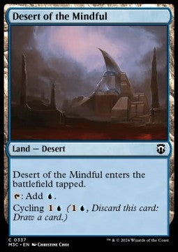 Desert of the Mindful - Commander: Modern Horizons 3 (Common) [M3C-337] - JotaCards - Tu Tienda de TCG