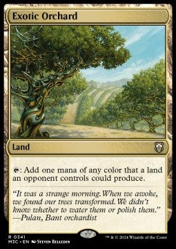 Exotic Orchard - Commander: Modern Horizons 3 (Rare) [M3C-341] - JotaCards - Tu Tienda de TCG